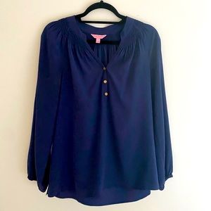 Lily Pulitzer silk top. Excellent condition